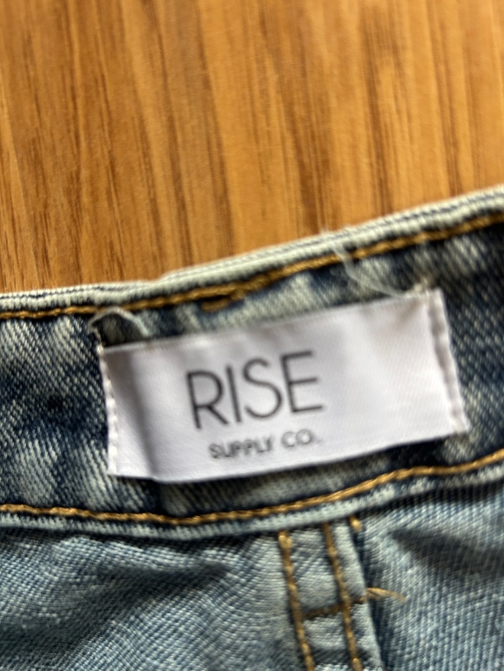 Rise Supply Co Wide-Leg Flare Jeans Size 7 - Picture 2 of 5